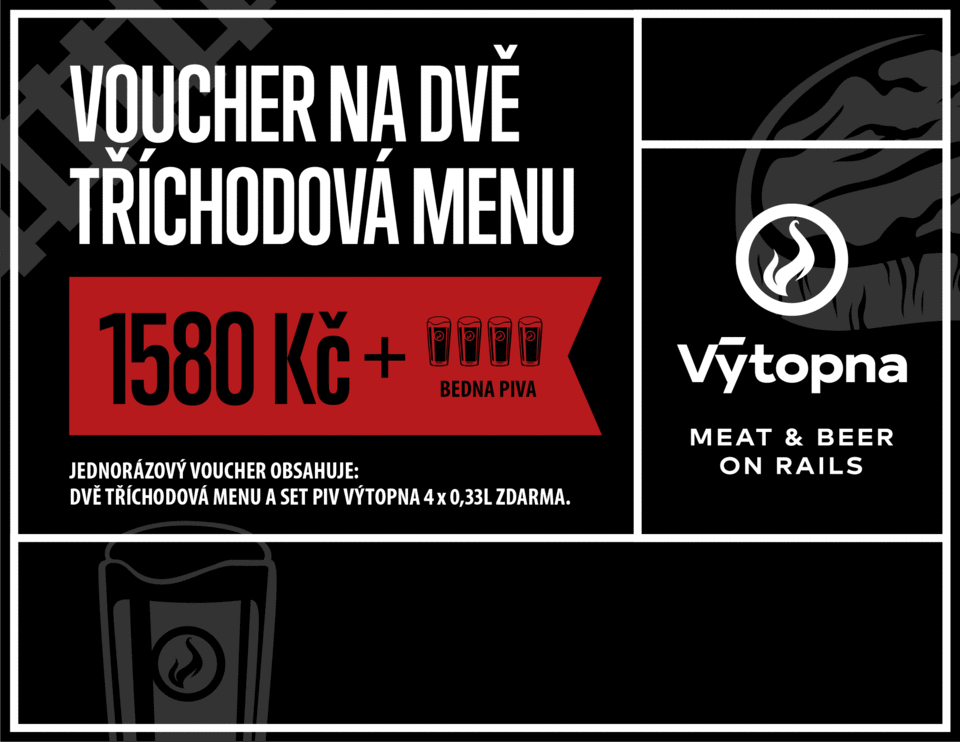 VOUCHER V HODNOTĚ 1580 CZK A SET PIV ZDARMA